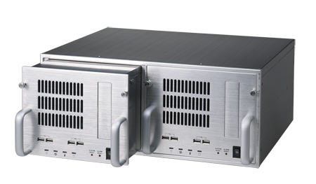 Dual-Node Compact 4U Chassis for 6-slot HS SHB